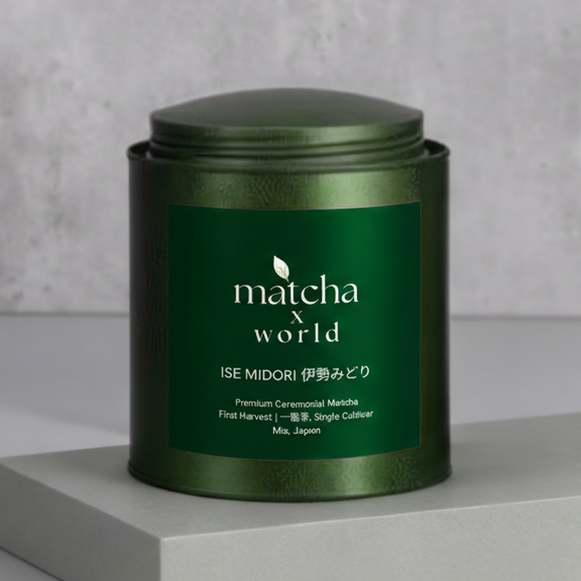 Ise Midori ceremonial matcha tin