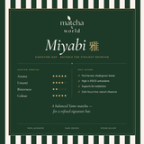 MIYABI [雅] — Premium Ceremonial Matcha