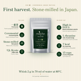 Travel Wellness Kit — RIN 凛 First Harvest Ceremonial Matcha + LEMONGRASS 爽 Certified Organic Matcha, [__ g] Each, Japanese Matcha Gift Set