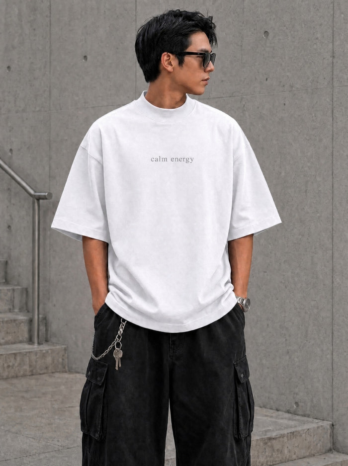 Calm Energy Men's Tee | White | Limited-Time Release