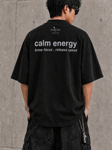 Calm Energy Men's Tee | Black | Limited-Time Release