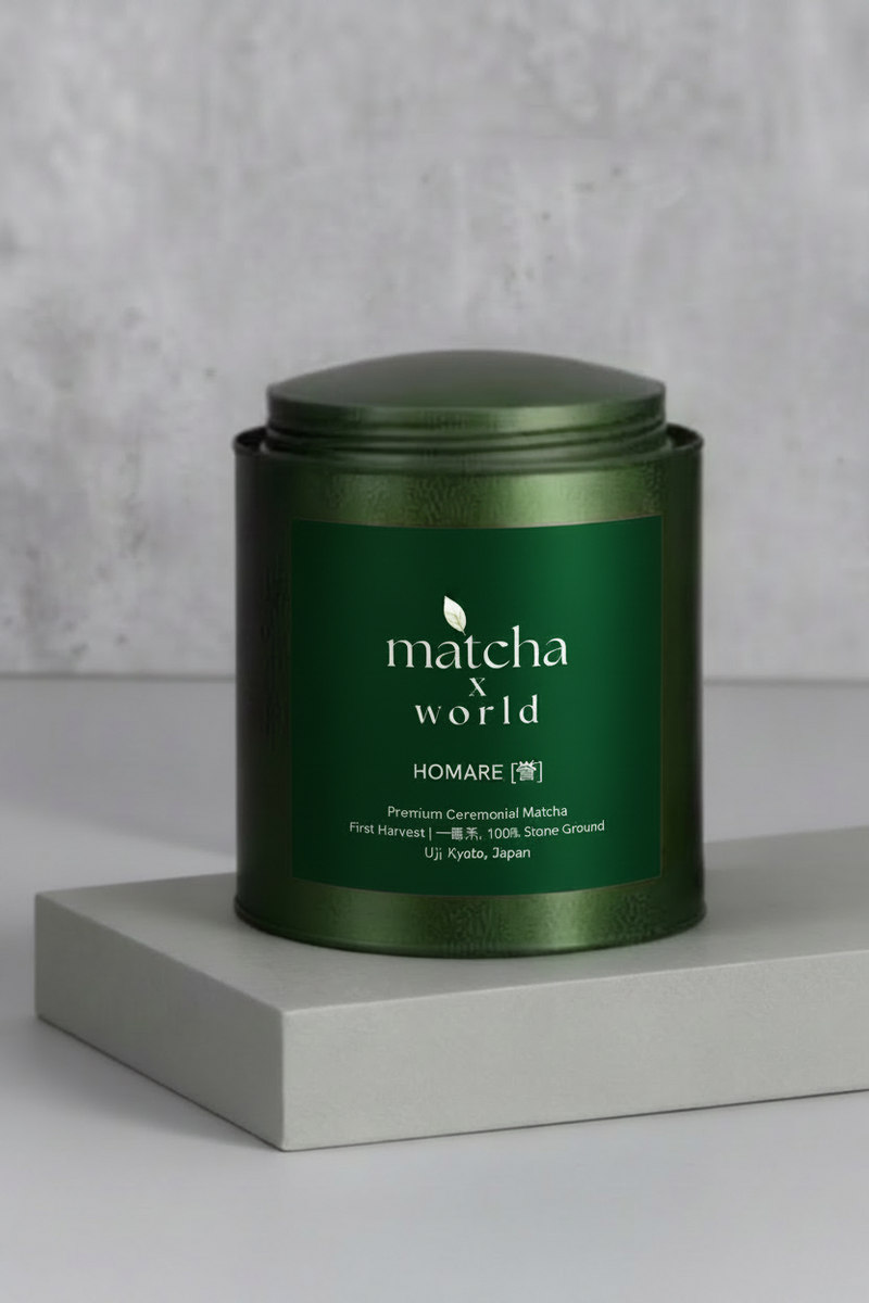 HOMARE [誉] — Premium Ceremonial Matcha
