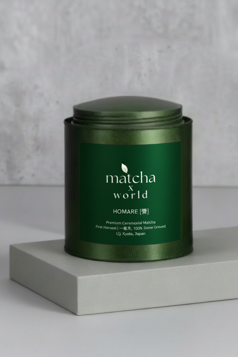 HOMARE [誉] — Premium Ceremonial Matcha