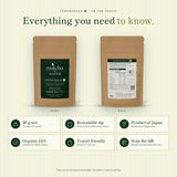 LEMONGRASS 爽 — Certified Organic Japanese Matcha with Pure Organic Lemongrass, No Flavouring, No Sugar, 30 g (15 Servings)