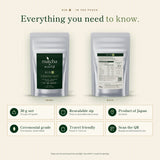 RIN 凛 Ceremonial Grade Japanese Matcha Powder, First Harvest, Stone-Milled, Uji Kyoto, 30 g (15 Servings)